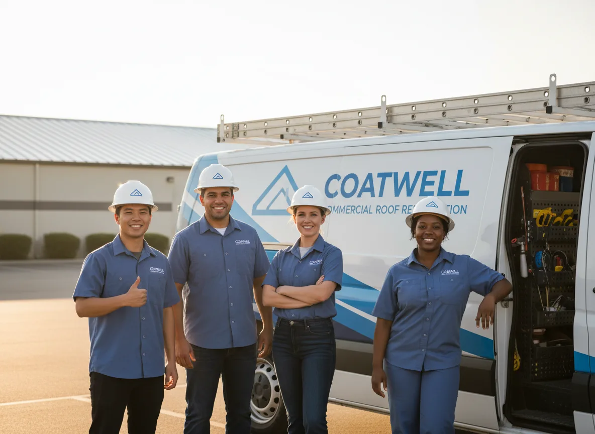 Commercial roof coating company in Rockland, ID